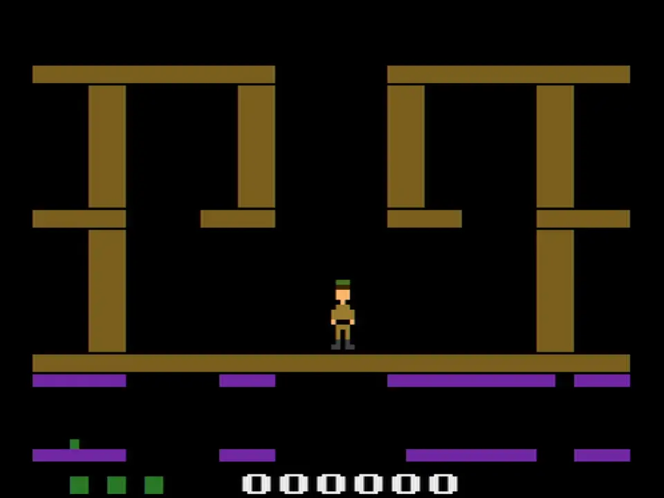P.K.E. game library entrance scene