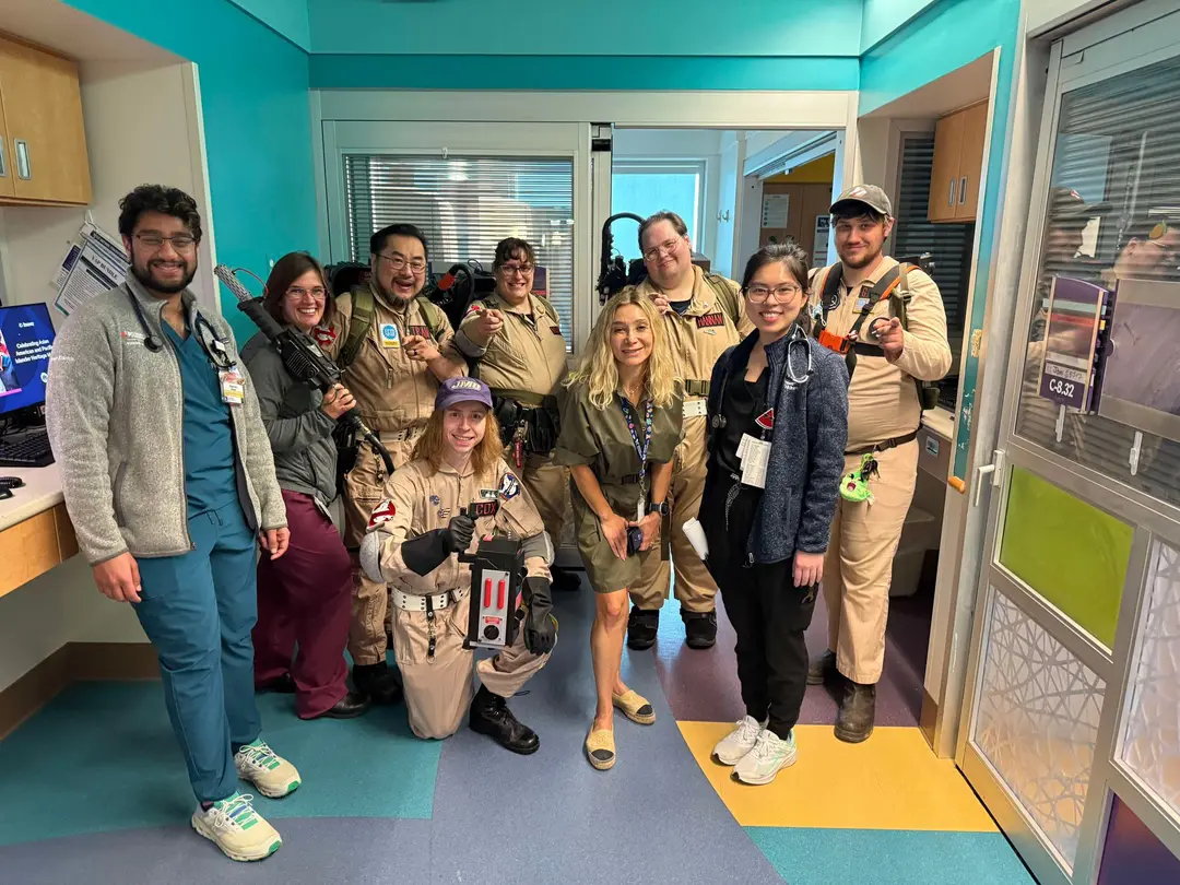 Ghostbusters Virginia members bringing smiles at the Children's Hospital