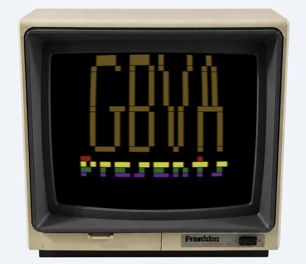 Screenshot of the P.K.E. Atari 2600 game in progress